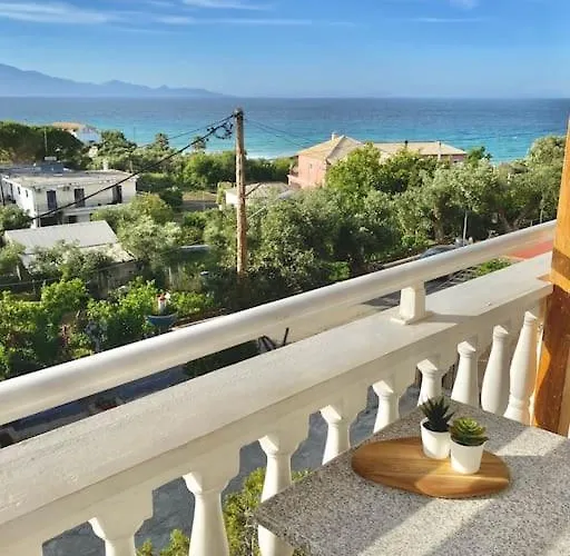 Relaxing Sea View Studio At Xenios Avlais * Alikanász